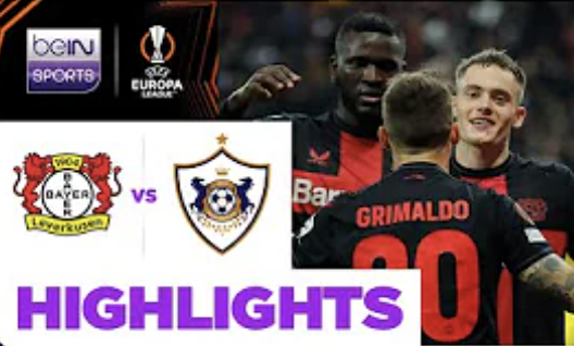 Bayer Leverkusen 5-1 FK Qarabag | ยูโรปา ลีก ไฮไลต์ Europa League 23/24